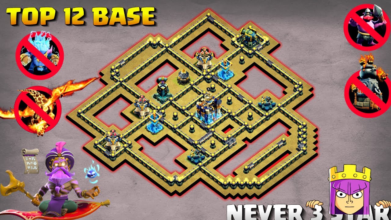99% Only 1 Star TH18 Base With Link 🛡️ | NEW TH18 WAR & Legend League Base | Anti Meteor Golem | COC
