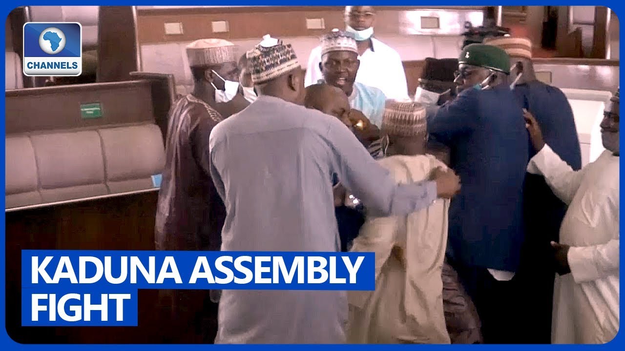 Fist Fight In Kaduna Assembly Over Impeachment Of Deputy Speaker [FULL VIDEO]