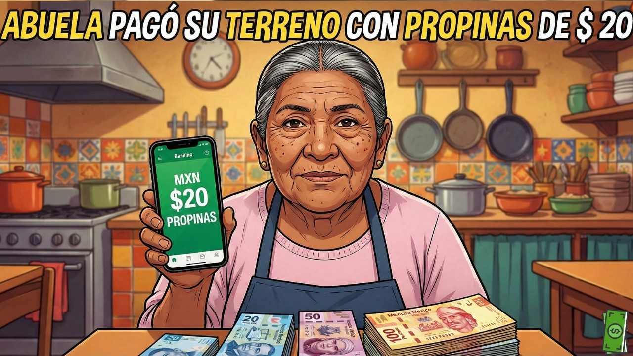 Cómo una ABUELA MESERA usó sus Propinas Diarias DE $20 y PAGÓ su Terreno en 2 Años