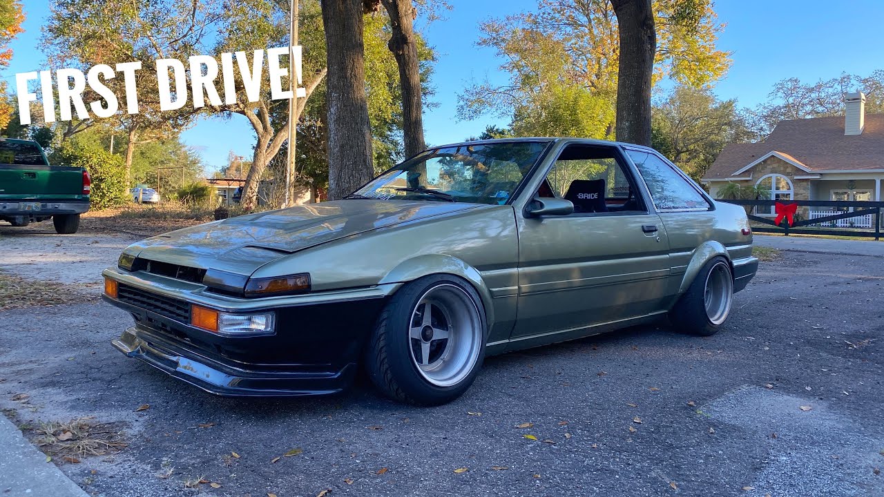 Ностальгическая сборка винтажного AE86. Часть 3. Топливная система и первая поездка!