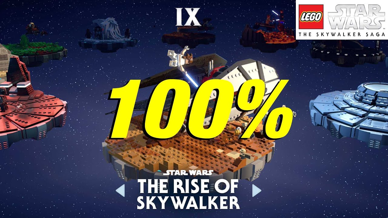 LEGO Star Wars: Сага о Скайуокерах - Эпизод 9: Скайуокер. Восход. 100%