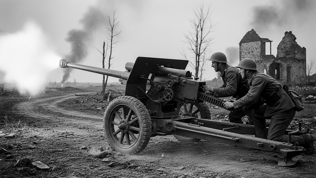 Verbotene Bofors: Wie ein Unteroffizier einen Bunker schmolz