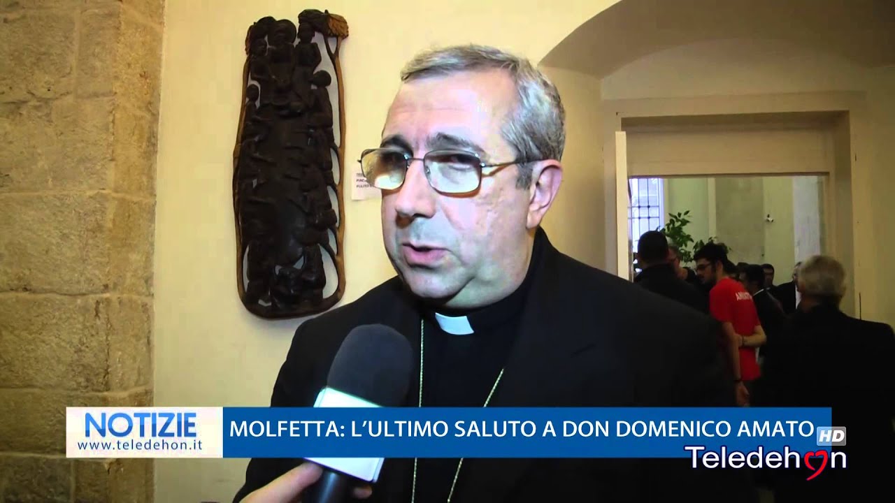 MOLFETTA: L'ULTIMO SALUTO A DON MIMMO AMATO