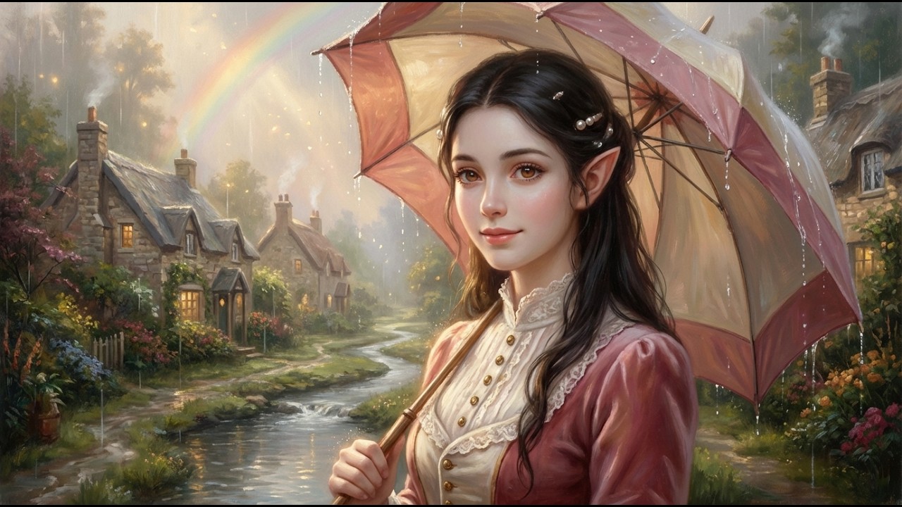 A Rainy Day in a Magical Victorian Countryside | Visual Poem and Classical Music