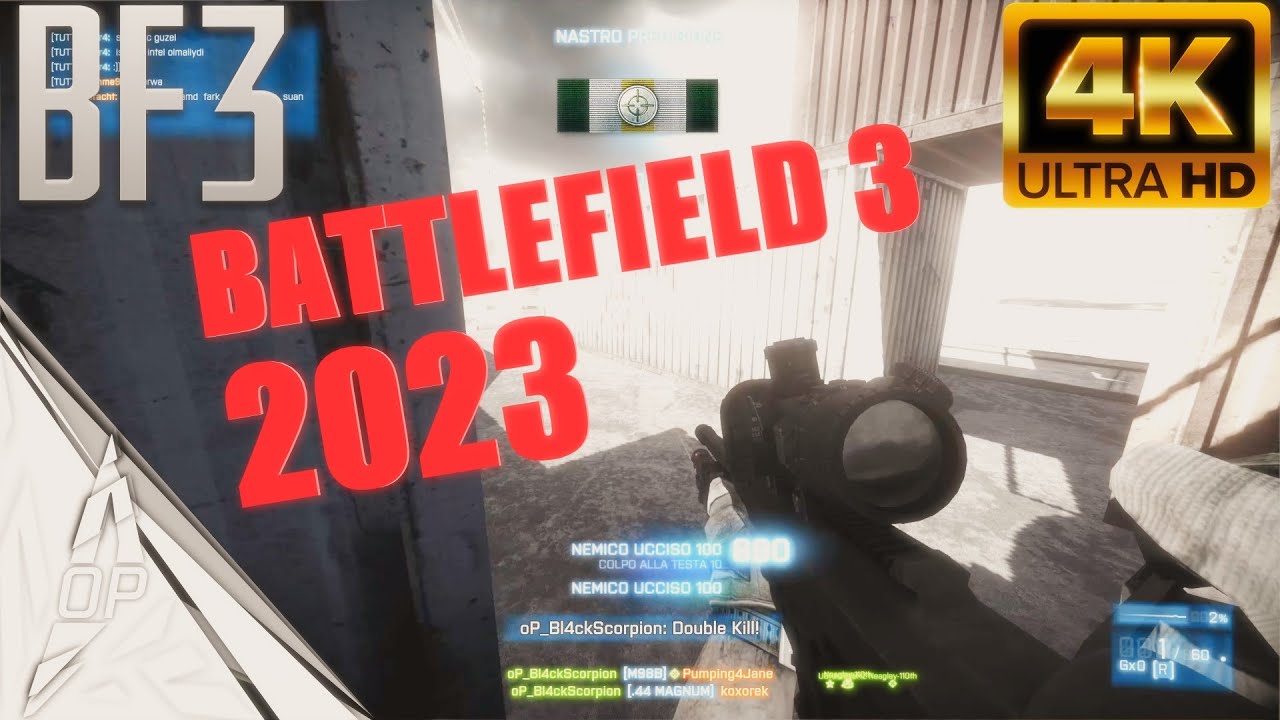 BF3 IN 2023 _ BATTLEFIELD 3 PC [SNIPER] GAMEPLAY [4K 60FPS] #battlefield #bf3 #4k #60fps #gaming