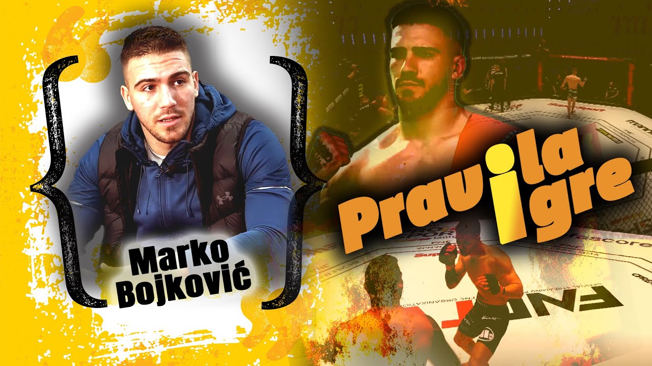 MARKO BOJKOVIĆ Osvojiću UFC pojas, rođen sam za ovaj sport!