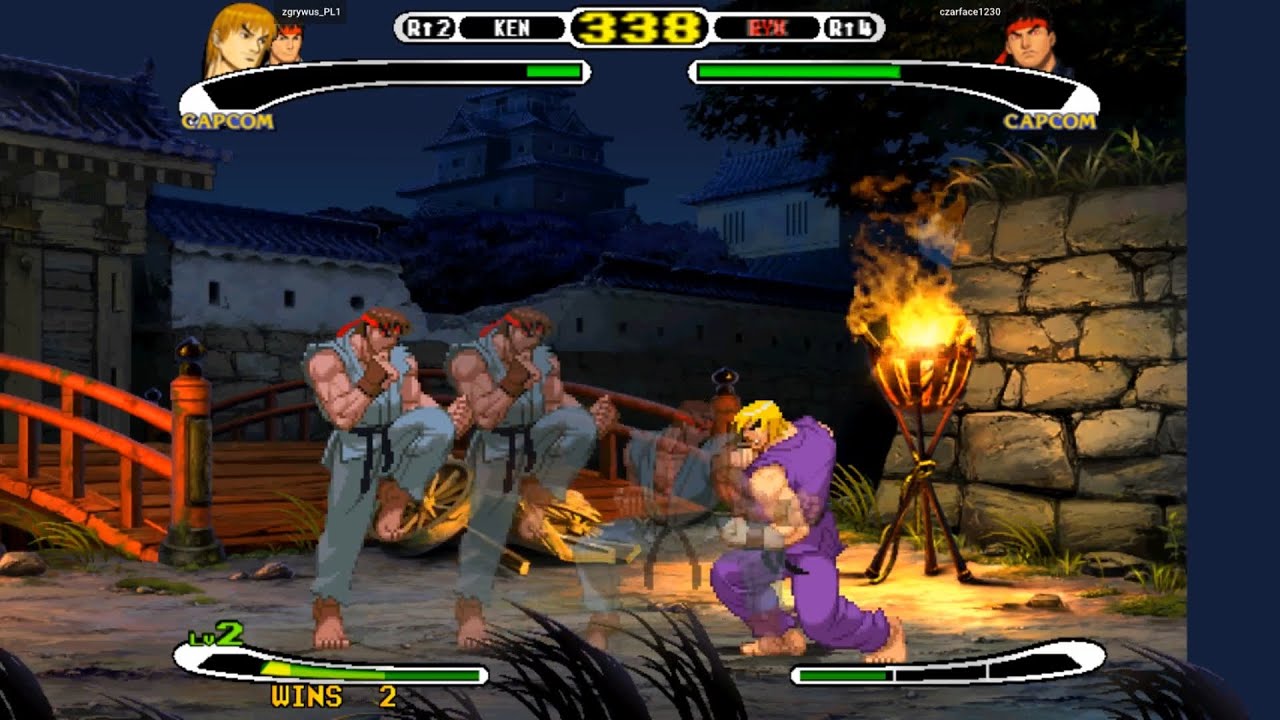 Capcom Vs. SNK 2000 PRO - zgrywus_PL1 VS czarface1230 #fightcade2 #fightcade #capcom #snk