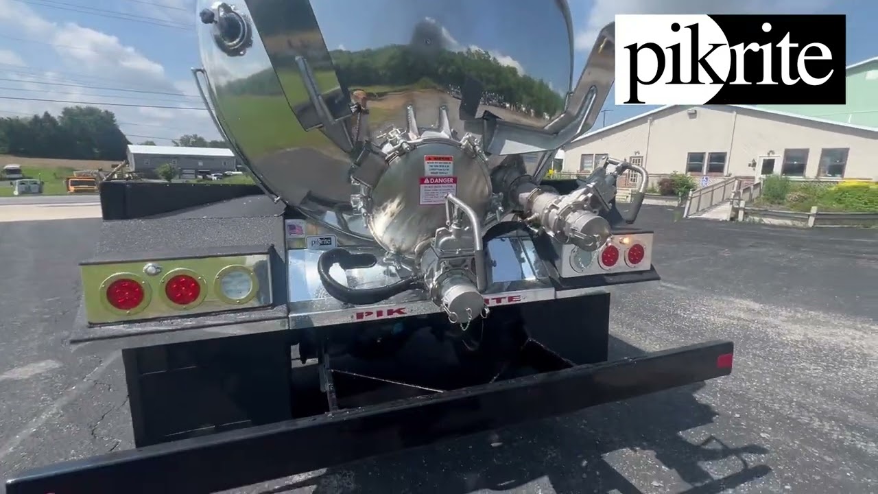 Aluminum Tank Showcasing NVE Components | Pik Rite Vacuum Tanks