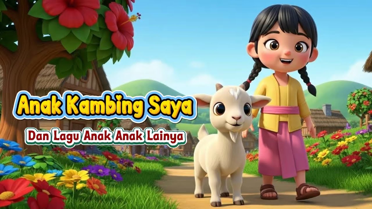 Lagu Anak Kambing Saya dan Lagu Anak Anak Lainya - Lagu Anak & Balita | Lagu Anak Ceria Populer