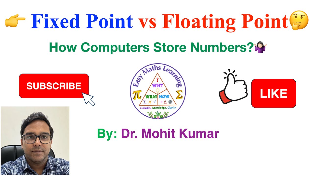 Fixed Point vs Floating Point🤔How Computers Store Numbers?🤷🏻‍♀️