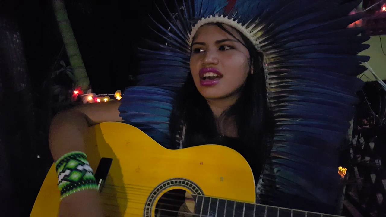 Matsa, jovem Yawanawa - Canto Yawanawa