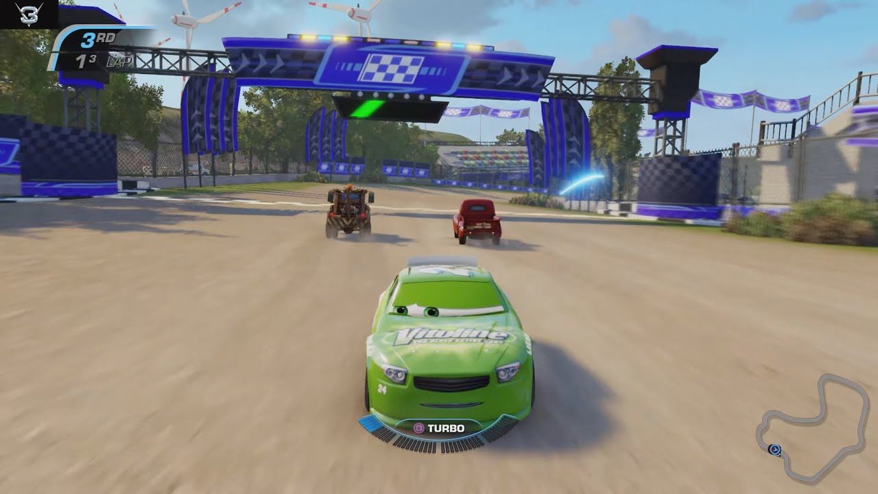 Cars 3 (PS4) start