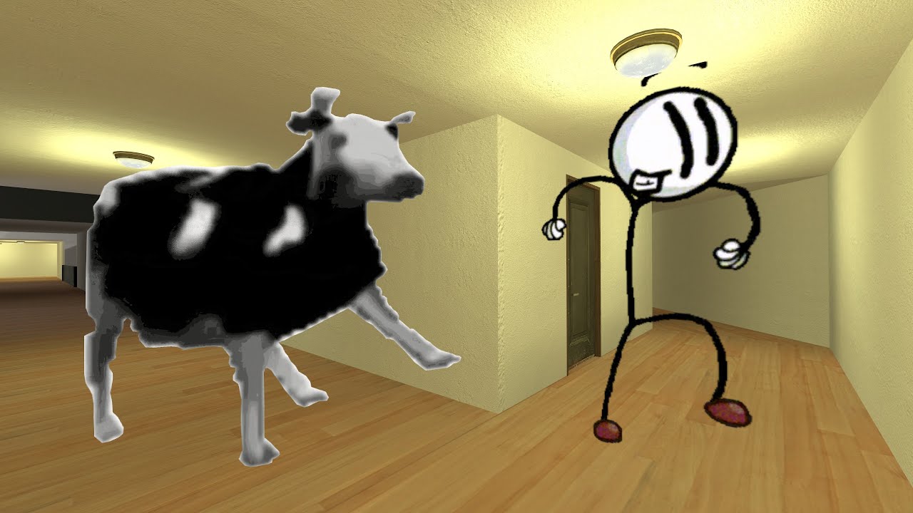 Henry Stickmin And Polish Cow Nextbot Gmod