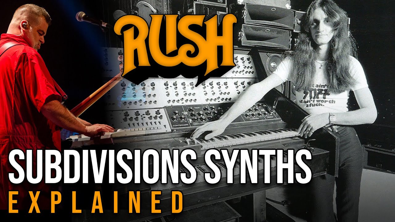 How RUSH's Geddy Lee Created the Iconic Synth Sounds in 