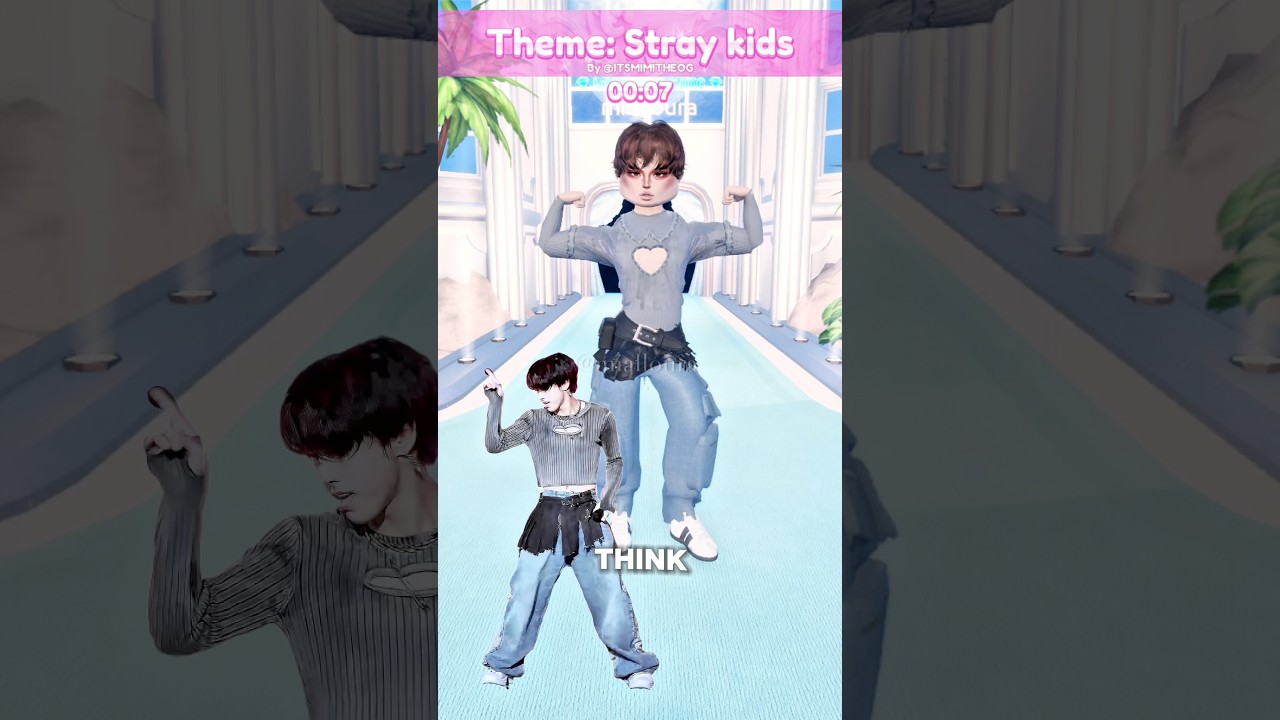 STRAY KIDS in dti?! #dresstoimpressroblox #dresstoimpress #dtiroblox #robloxmemes #roblox #dti