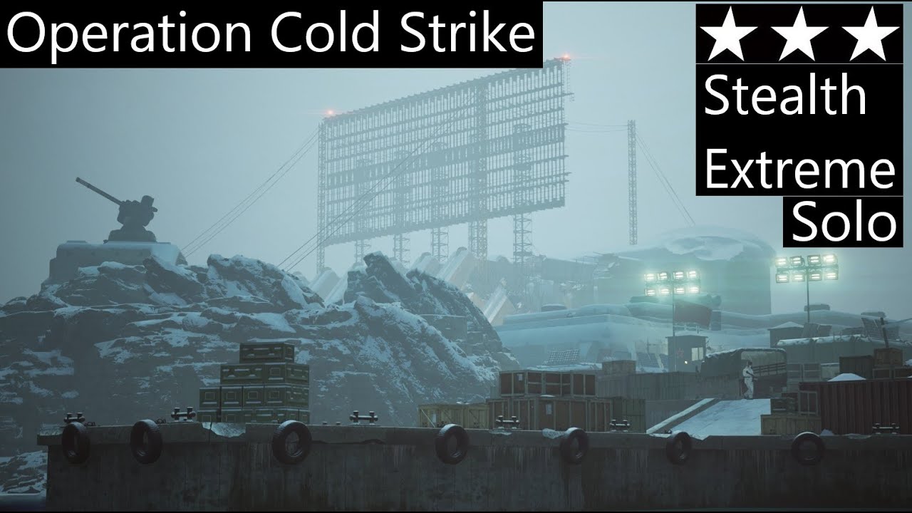 Crime Boss Rockay City Operation Cold Strike Heist Stealth (Solo, Extreme, 3 stars)