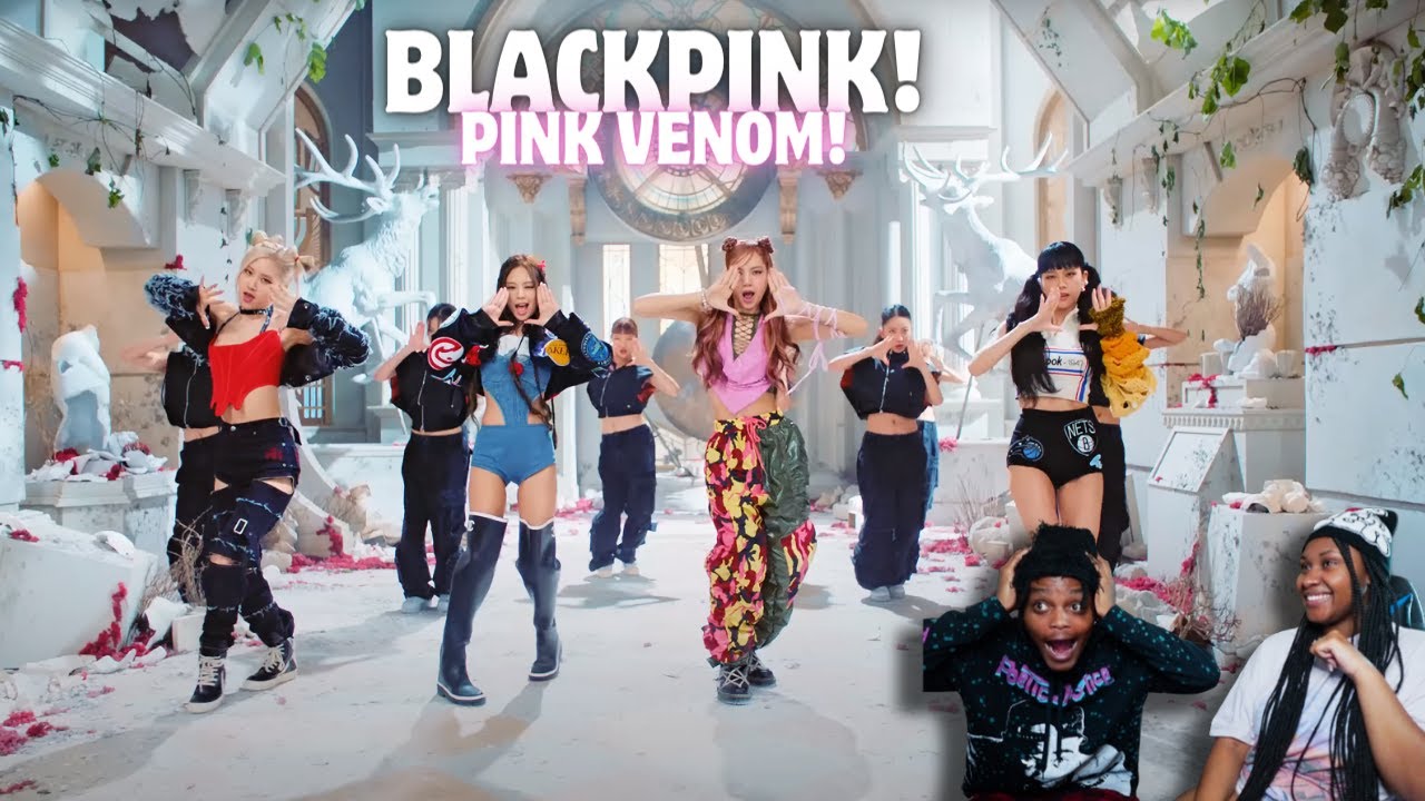 American Couple Reacting to BlackPink - 'Pink Venom' M/V