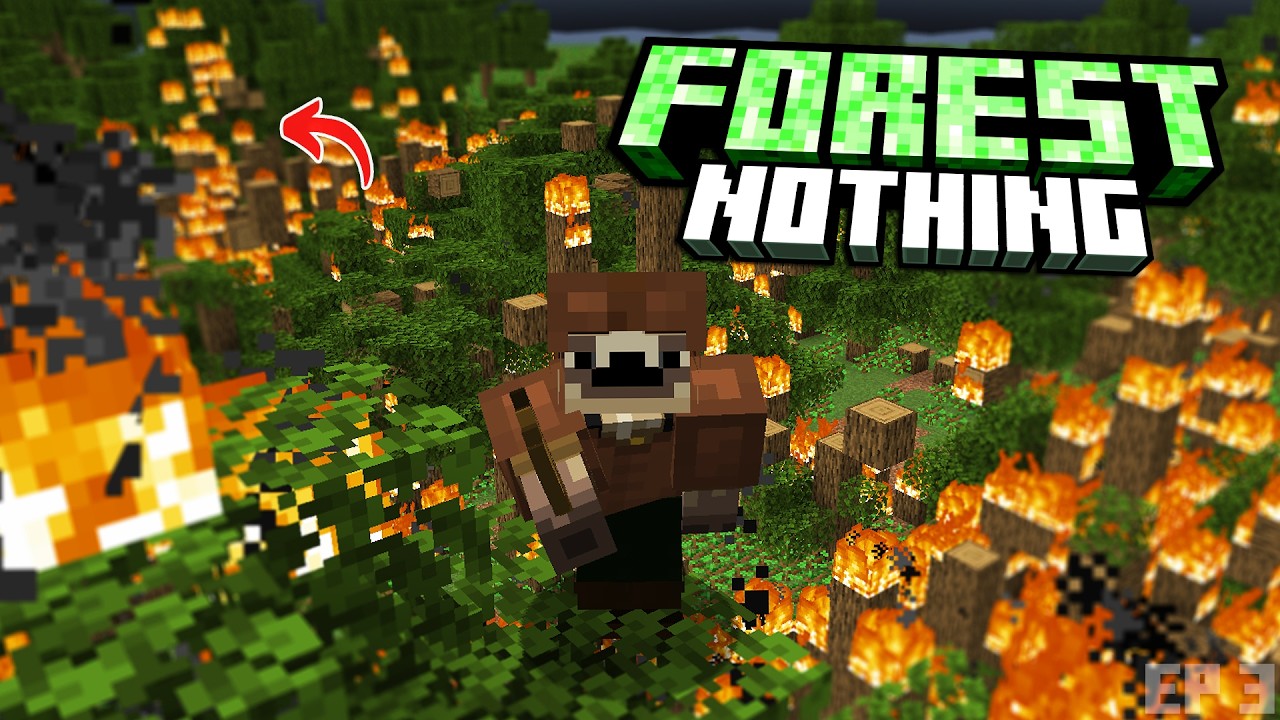 The Fire Wouldn’t Stop Spreading… | Forest NOTHING Ep.3