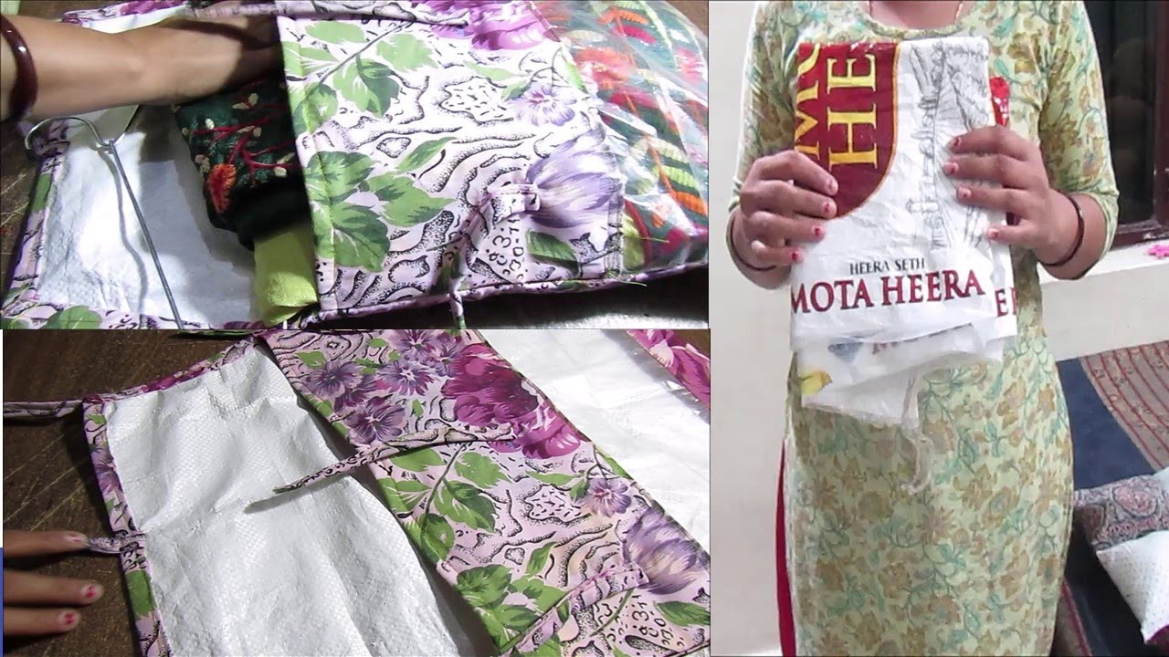 मल्टी परपज बैग जिसे आप आटे के कट्टे से 10 मिनट में बनाएं Multi Purpose Bag | Bag | Diy Bag