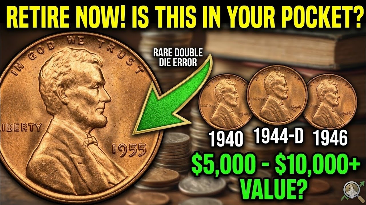 How Much is your 1940s Lincoln Wheat Pennies are Worth today? Rare Error one cent Coins to Look For!