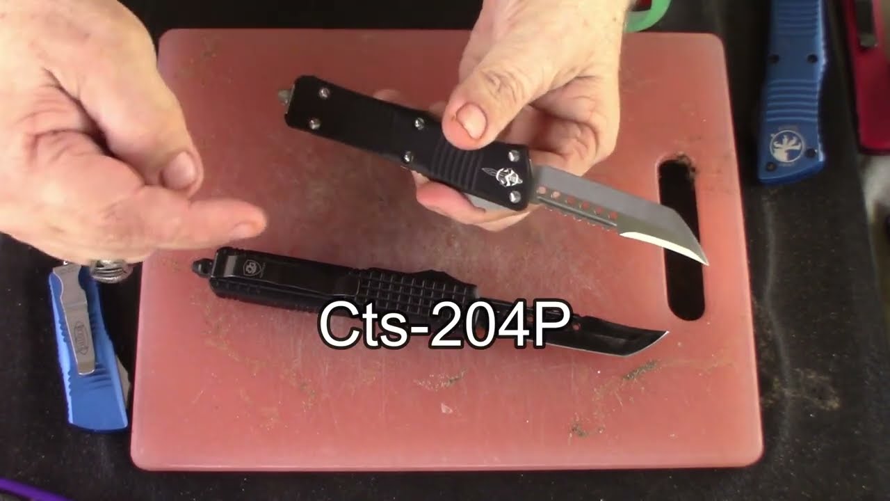 Mail call. I finally got my Microtech Troodon Hellhound Knife signature series. Clone comparison