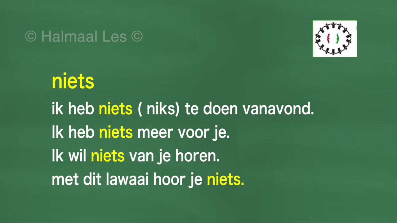 Les 33 casharka 33 aad Onbepaald voornaamwoord