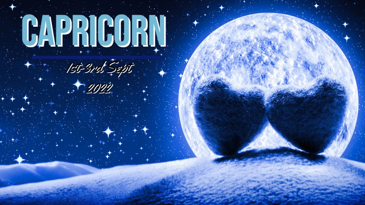 CAPRICORN..♑THEY WATCH YOU AND TALK ABOUT YOU TO OTHER PEOPLE ❤️..1ST-3RD SEPTEMBER 2022