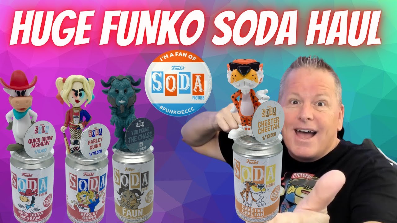 Huge Funko Soda Haul with Chases pulled!