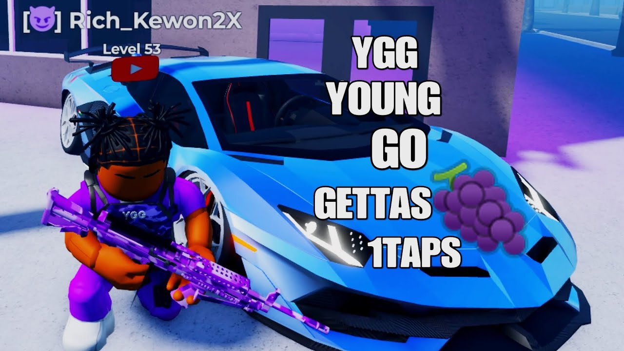 I USED YGG ONE TAPS IN ROBLOX CALI SHOOTOUT!