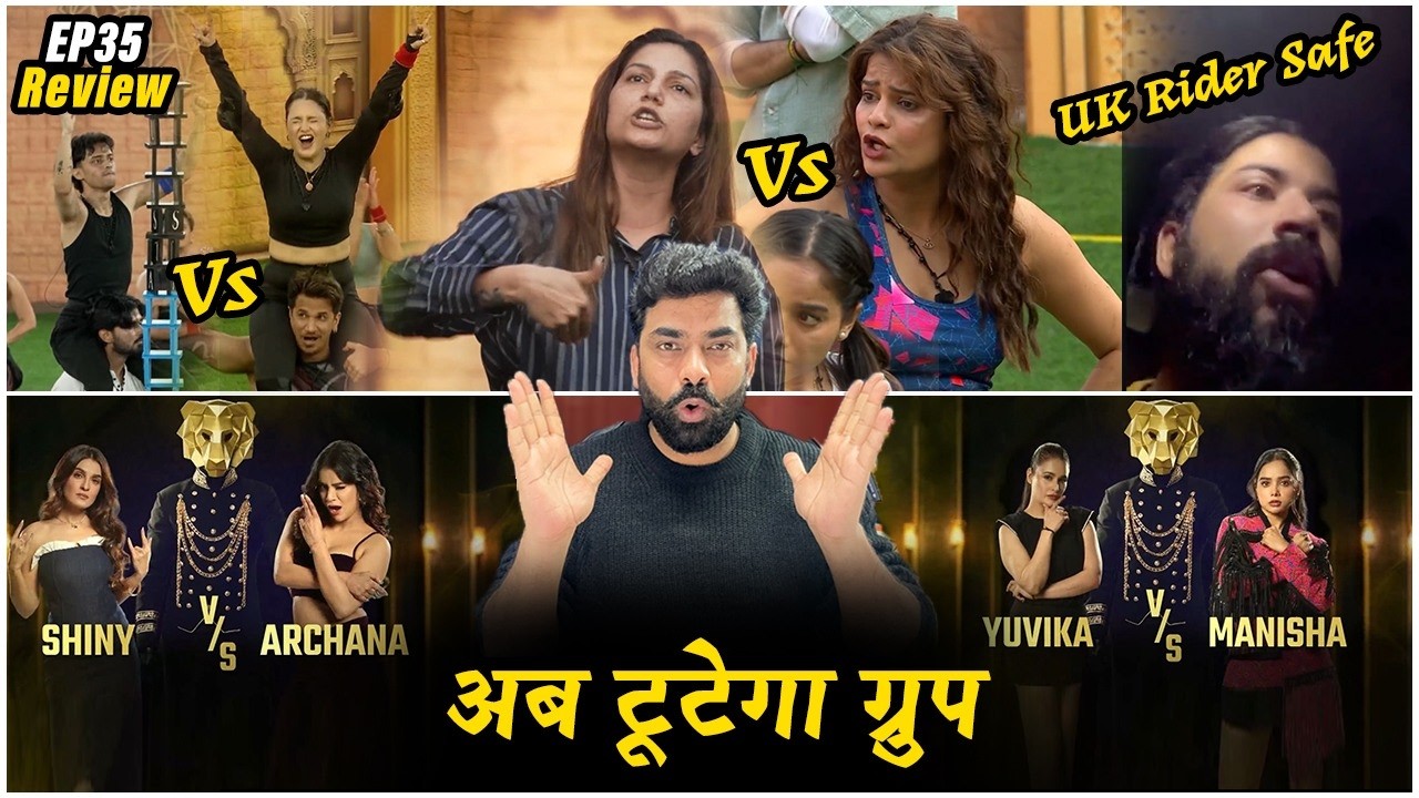 The 50 EP35 Review: UK Rider Safe? Rajat vs Faisu, Archana vs Sapna Captaincy Fight, Karan EVICTED