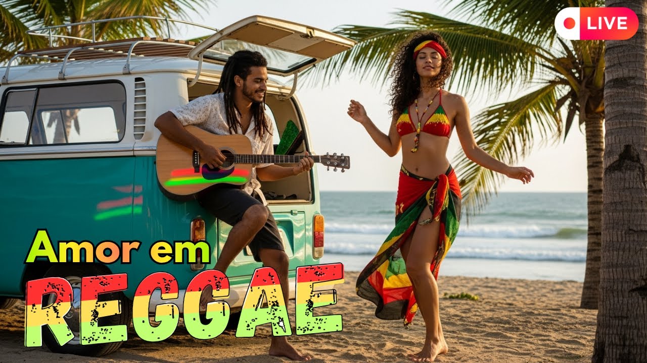 Reggae de Estrada 🌴 | M&uacute;sicas Rom&acirc;nticas para Viajar ❤️ | Remix Relaxante 2025
