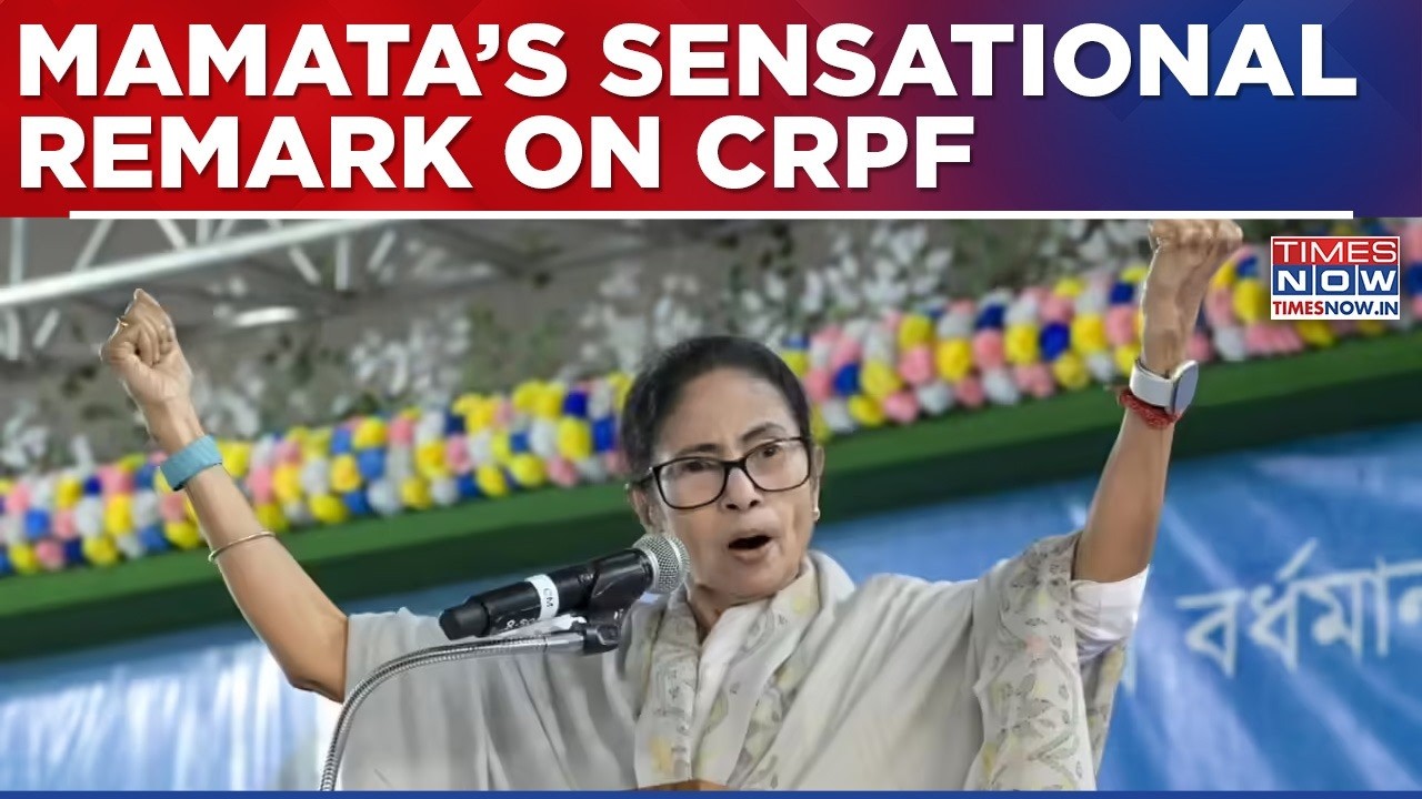 'CRPF Convoy Of 200 Are Being Brought From UP To Bengal To Attack People', Mamata Makes Big Remark