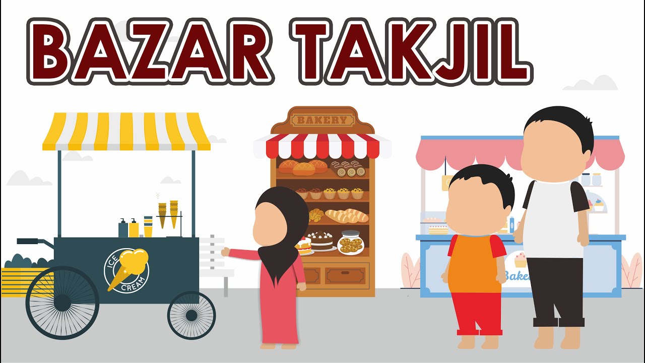 Beli makanan berbuka puasa I Takjil Ramadhan