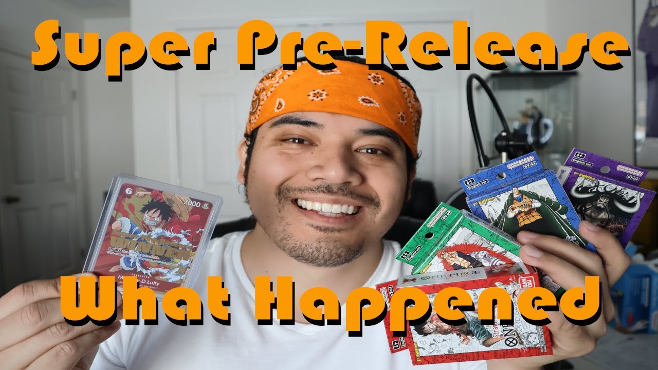Super Pre-Release: What Happened - One Piece Card Game