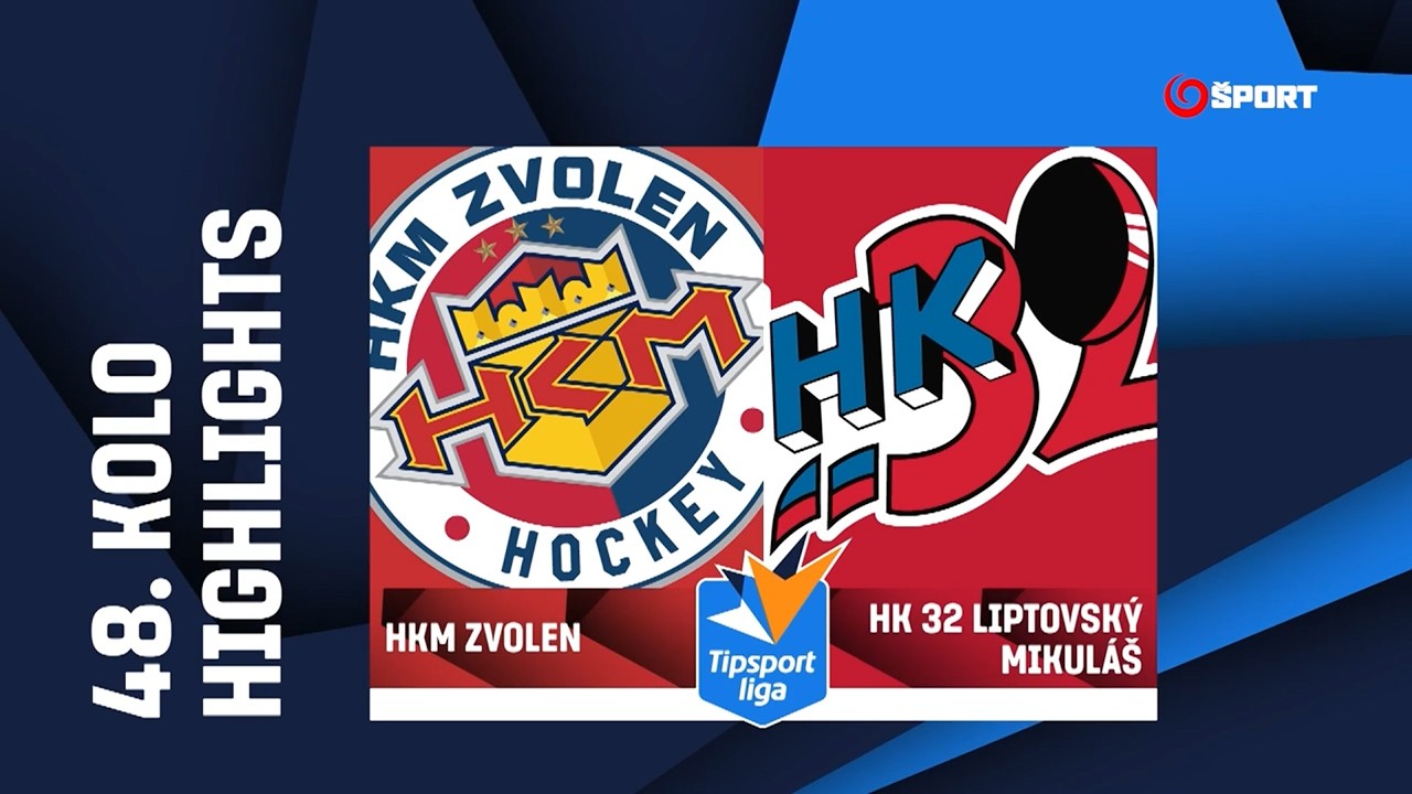 48. kolo: HKM Zvolen – HK 32 Liptovský Mikuláš 4:6 (1:3, 2:2, 1:1)