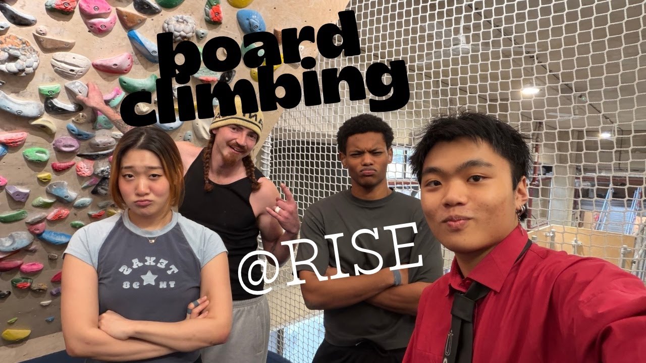 🔴BIGGEST CLIMBING COLLAB: BLEMINGTON & SEOYEE🔴 #BOARDCLIMB