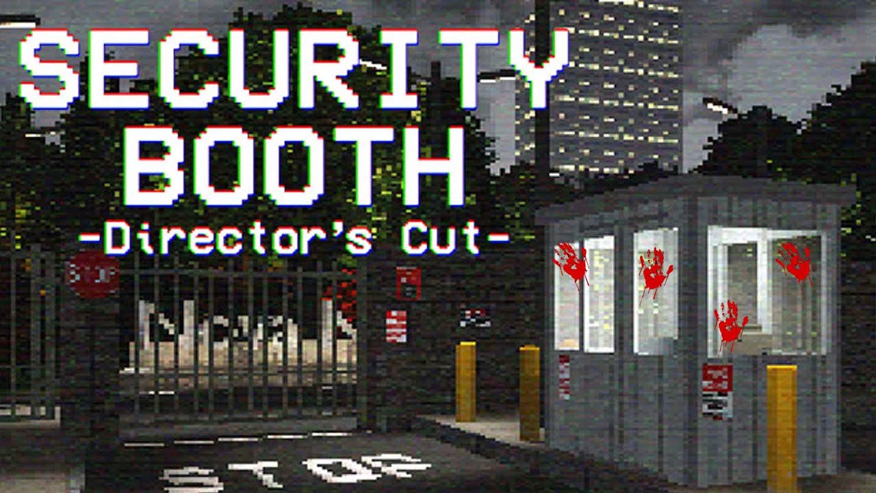 SECURITY BOOTH: DIRECTOR'S CUT - Indie Horror Game, All Endings & Collectibles