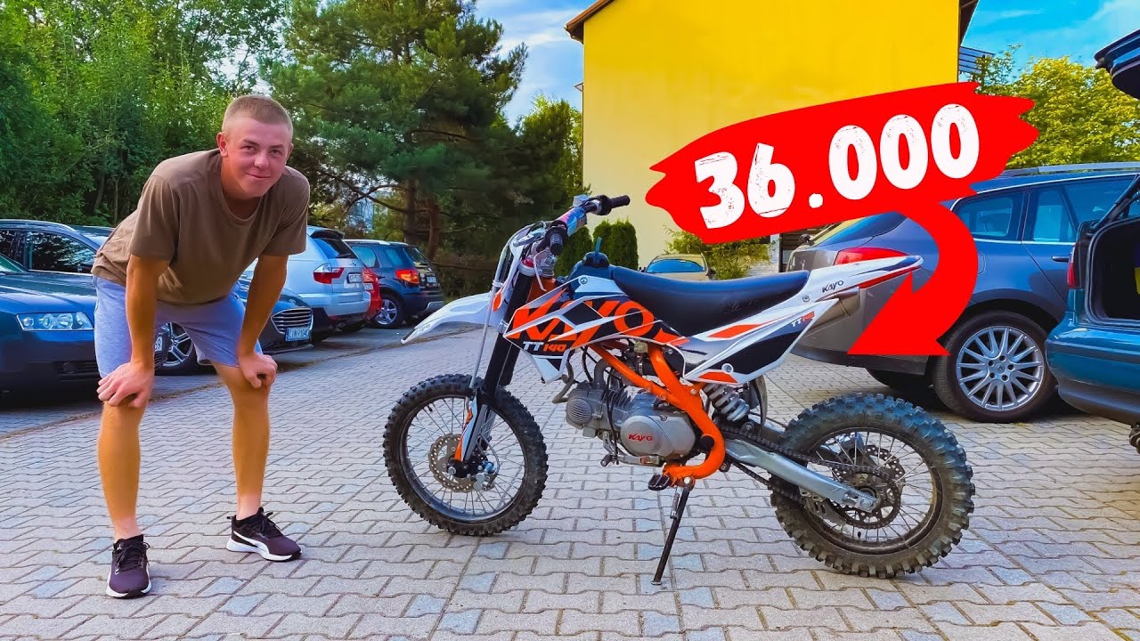 КУПИЛ ПИТБАЙК за 36.000 ГРИВЕН !!! Питбайк KAYO 140TT