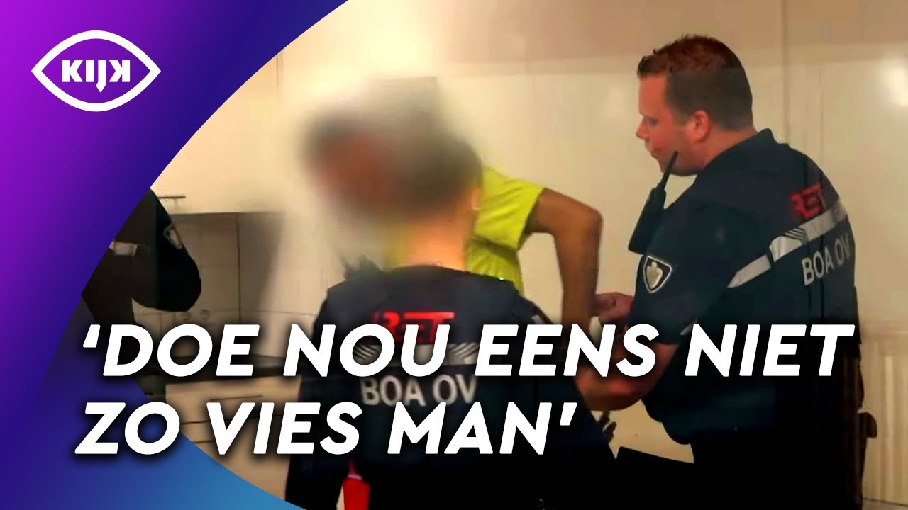 Boze overtreder BESPUUGT handhavers na AANHOUDING | Overtreders | KIJK Misdaad