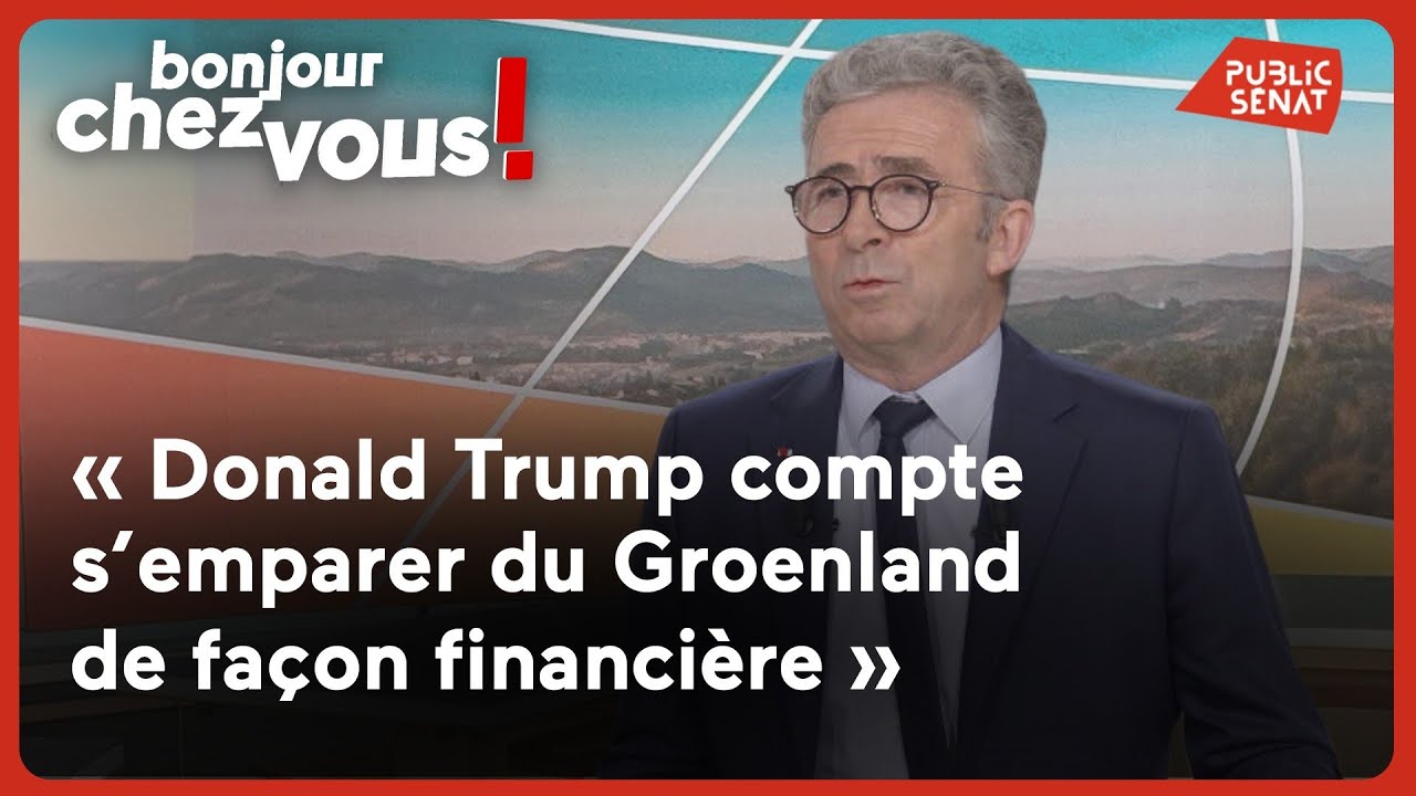 Christophe Gomart : &laquo; Donald Trump compte s&rsquo;emparer du Groenland de fa&ccedil;on financi&egrave;re &raquo;