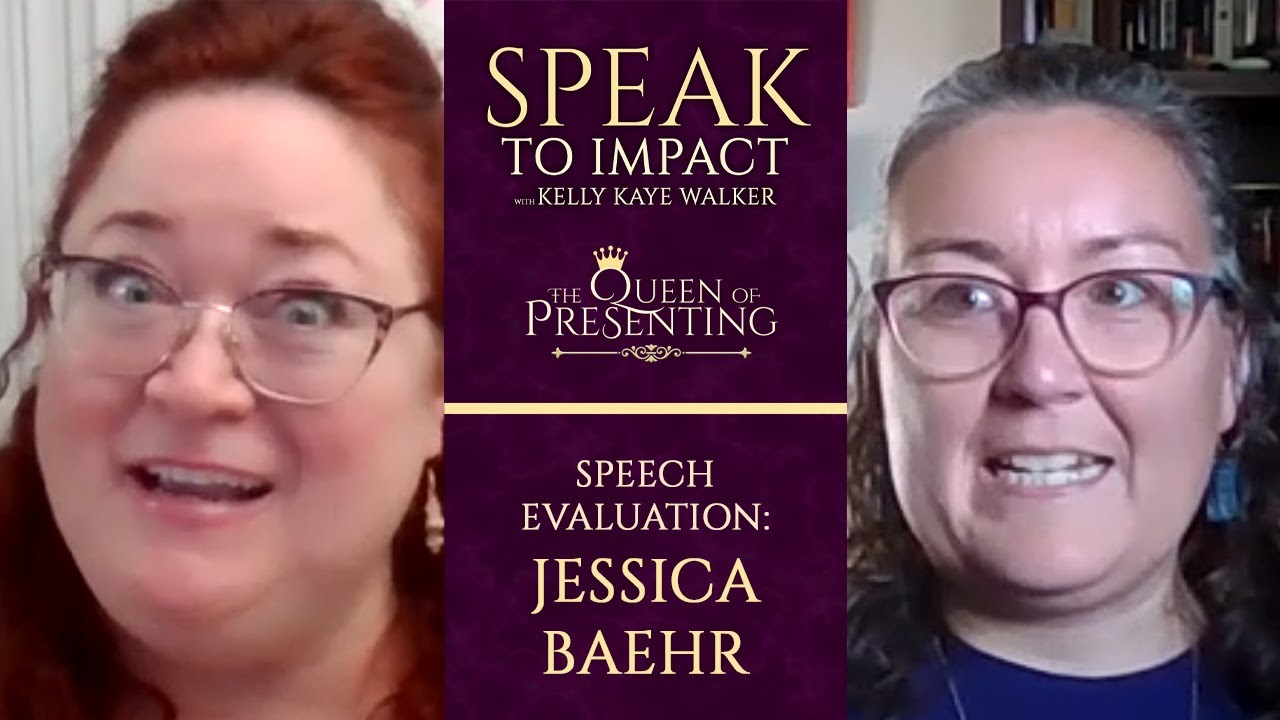 Jessica Baehr Speech Evalutation