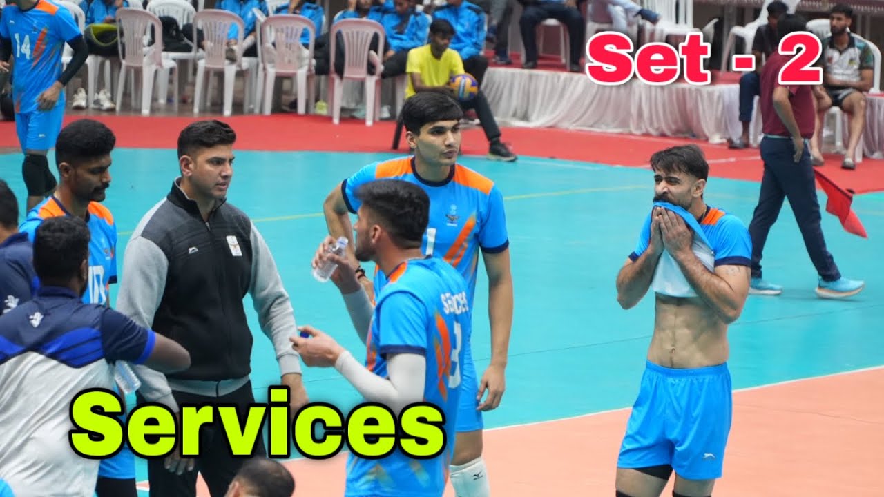 Amazing Match 🔥Services Vs Tamilnadu | Set - 2 | 37th Federation Cup Volleyball Championship 2026