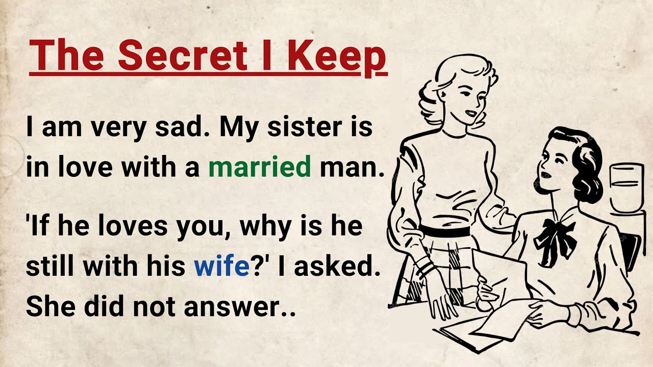 Learn English through Stories Level 3 ⭐ The Secret She Keeps - Graded Reader | English Audio Story