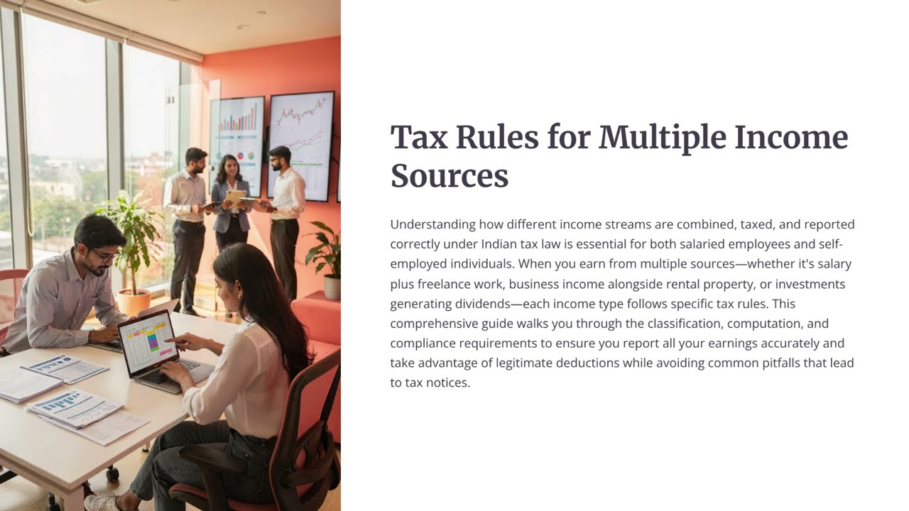 Tax Rules for Multiple Income Sources
