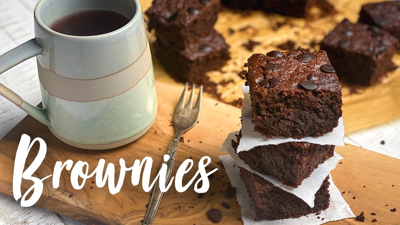 Vegane Brownies - wenig Zutaten und SUPER SAFTIG