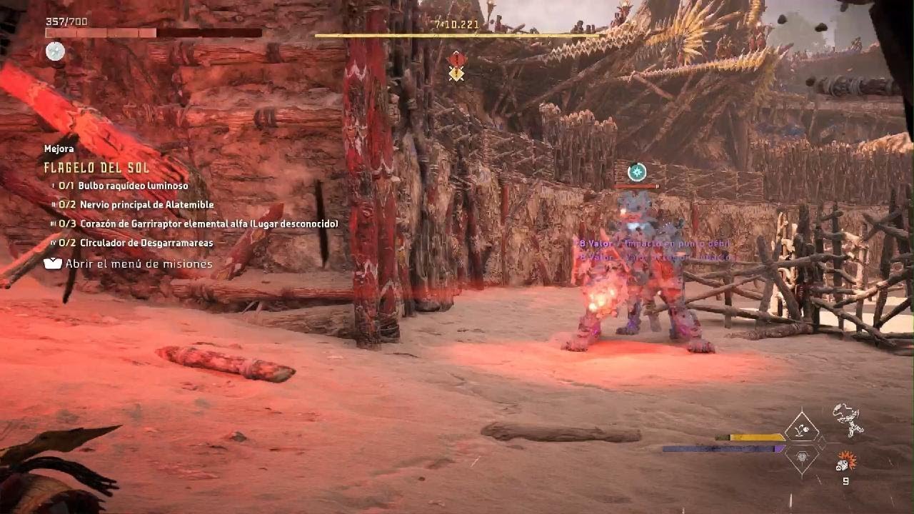 Horizon Forbidden West - La arena - Depredadores Alfa