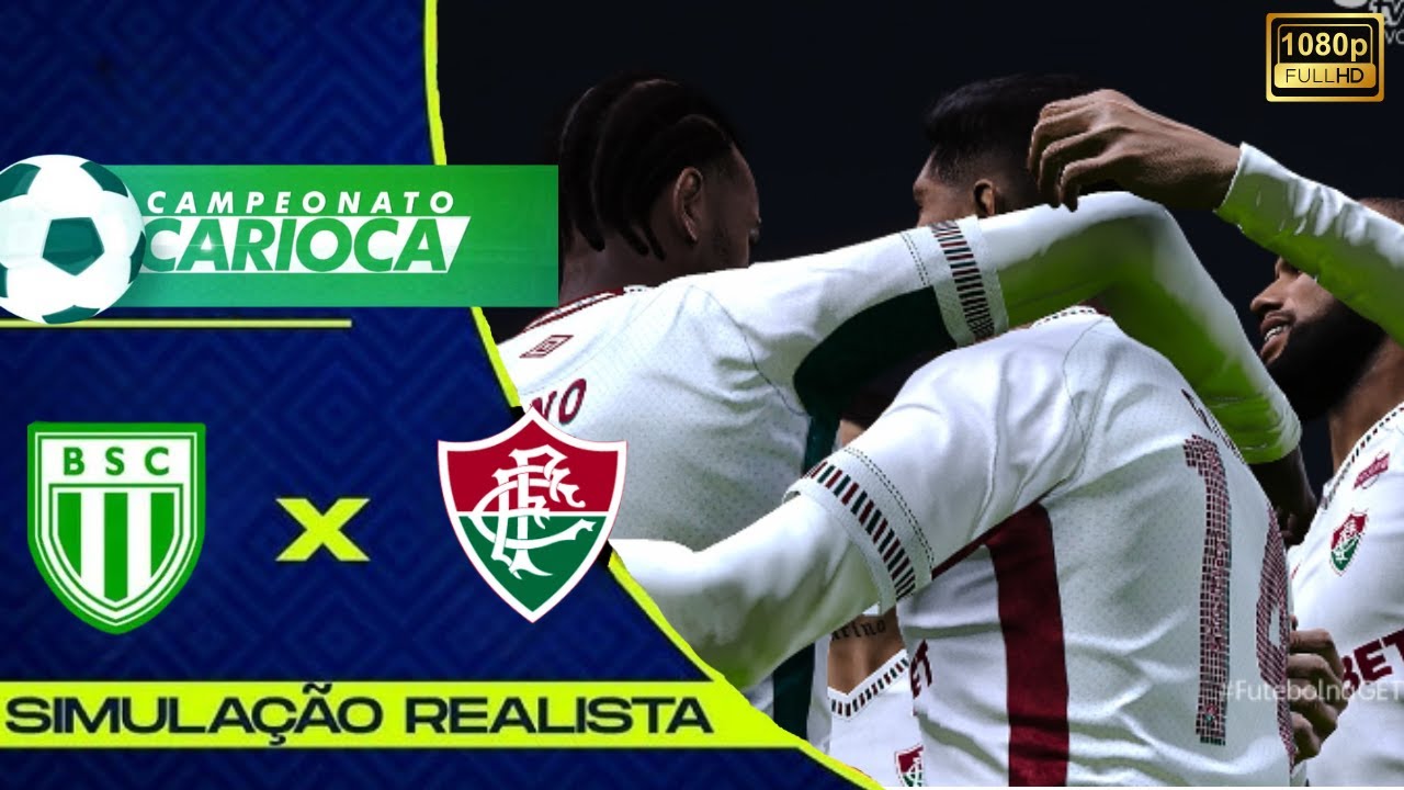 BOA VISTA RJ X FLUMINENSE | CARIOCA 2026 | 2° RODADA | GOGOSZ PATCH 4K60FPS SIMULAÇÃO #fluminense