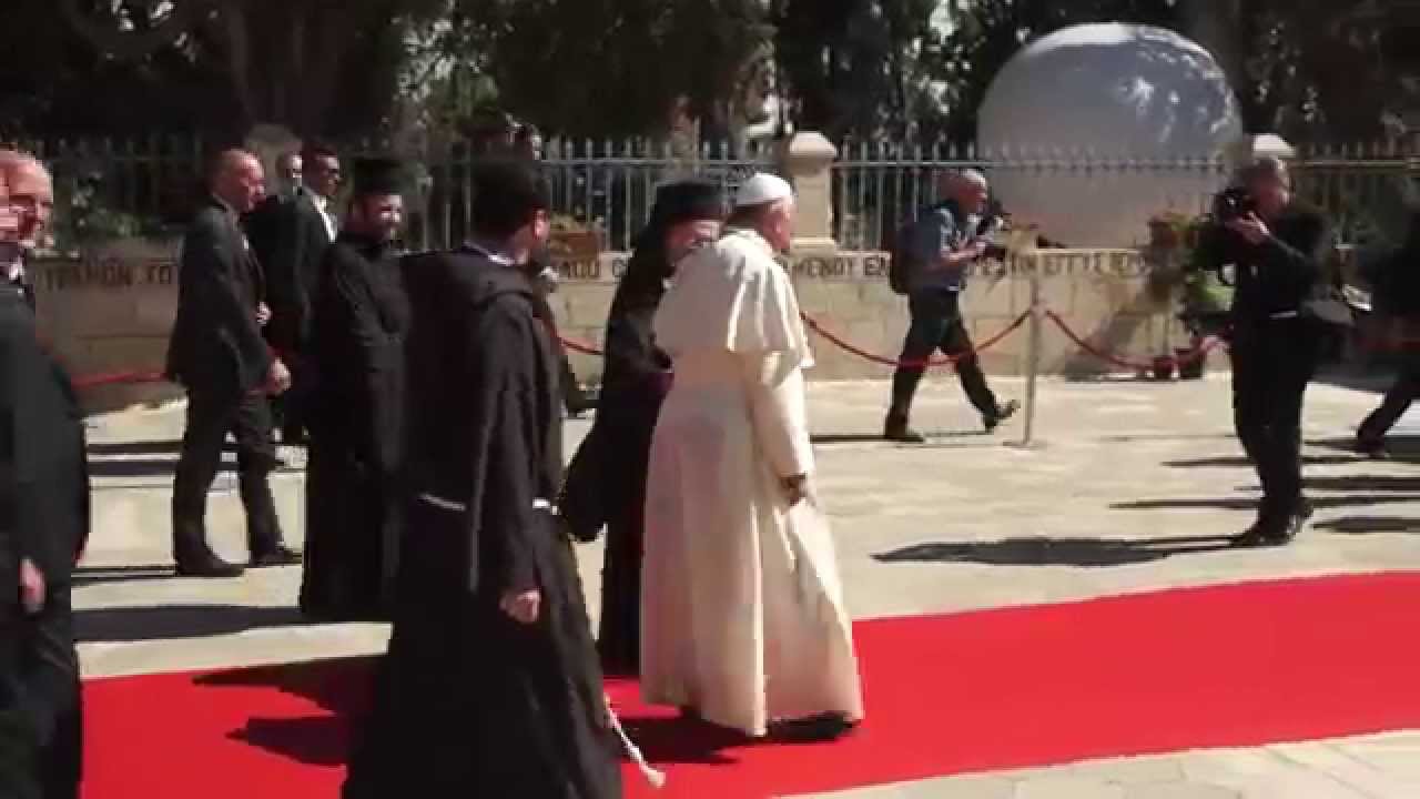 May 26, 2014 - Ecumenical Patriarch Bartholomew Concludes Meetings with Pope Francis in Jerusalem
