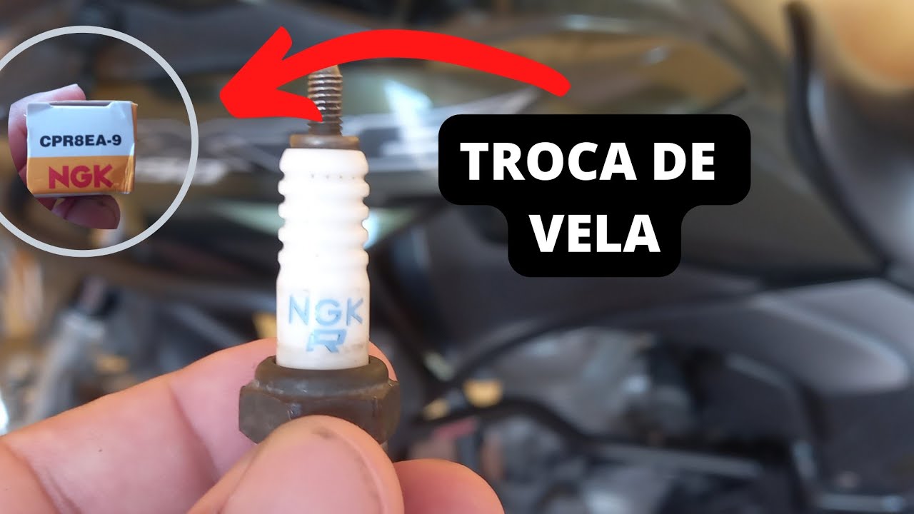 TROCA DA VELA DE IGNIÇÃO  XRE 190.