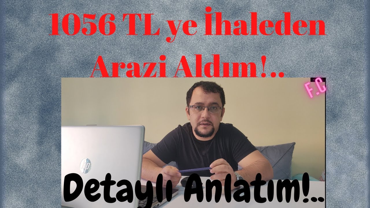 1056 TL'ye İhaleden Arazi, Arsa Aldım!..